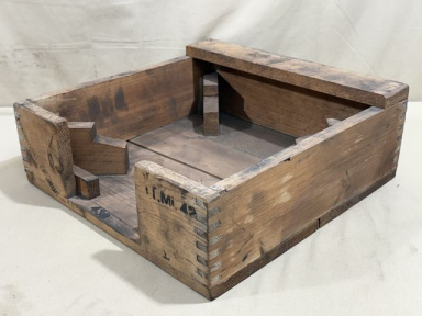 Original WWII German Tellermine 42 Transit Box, UNUSED!