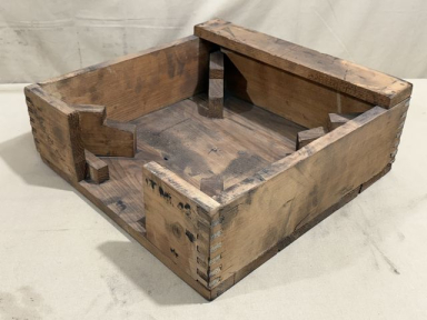 Original WWII German Tellermine 42 Transit Box, UNUSED!