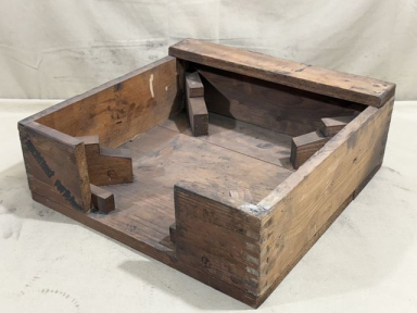 Original WWII German Tellermine 42 Transit Box, UNUSED!