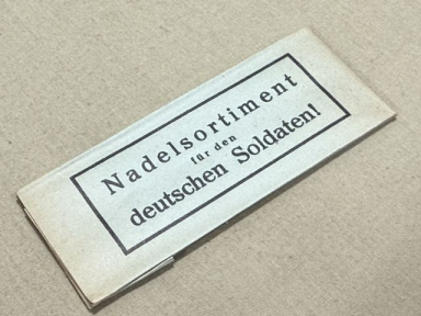 Original WWII German Soldier's Sewing Needle Pack