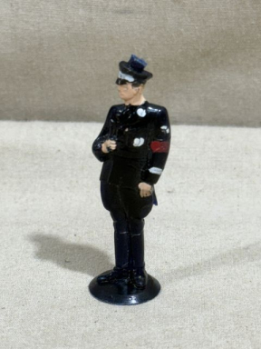 Original WWII German WHW Donation Figure, Allgemeine SS