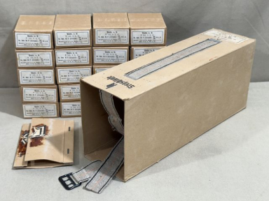 Original WWII German 8mm Mauser Ammo Boxes & Sleeve