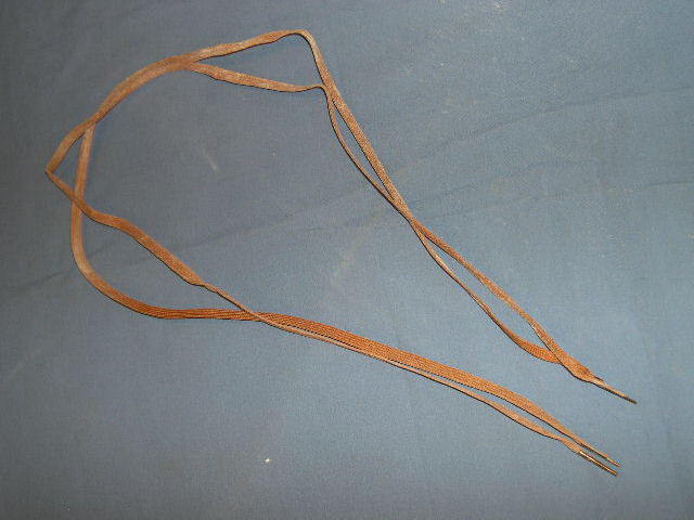 Original WWII German BROWN 80cm Shoe Laces, Pair