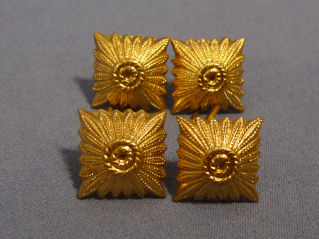 POSTWAR - WWII Type German Rank Pips, Set of 4