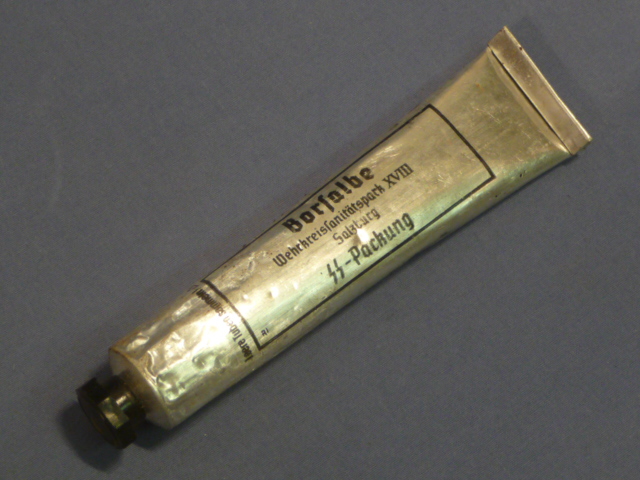 REPRODUCTION WWII German Waffen-SS Boric Acid Ointment