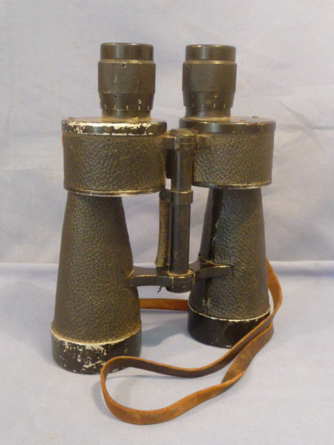 Original WWII German 7x50  Binoculars with Neck Strap