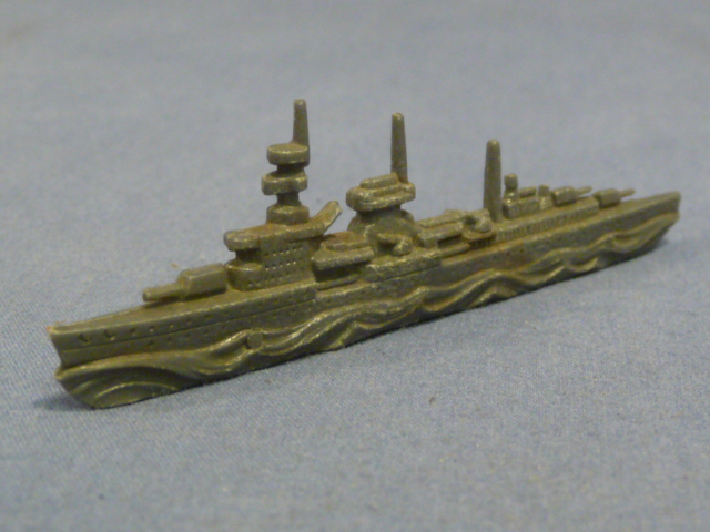 Original WWII German WHW Donation Figure, Battle Ship