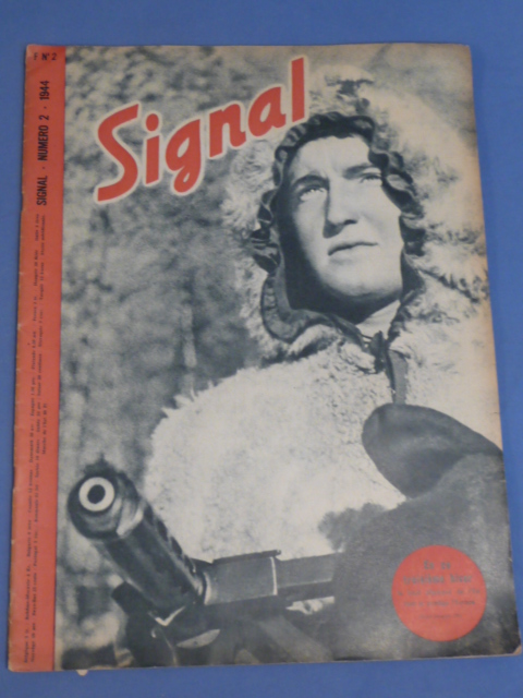 Original WWII German "Signal" Magazine (French Language), 1944